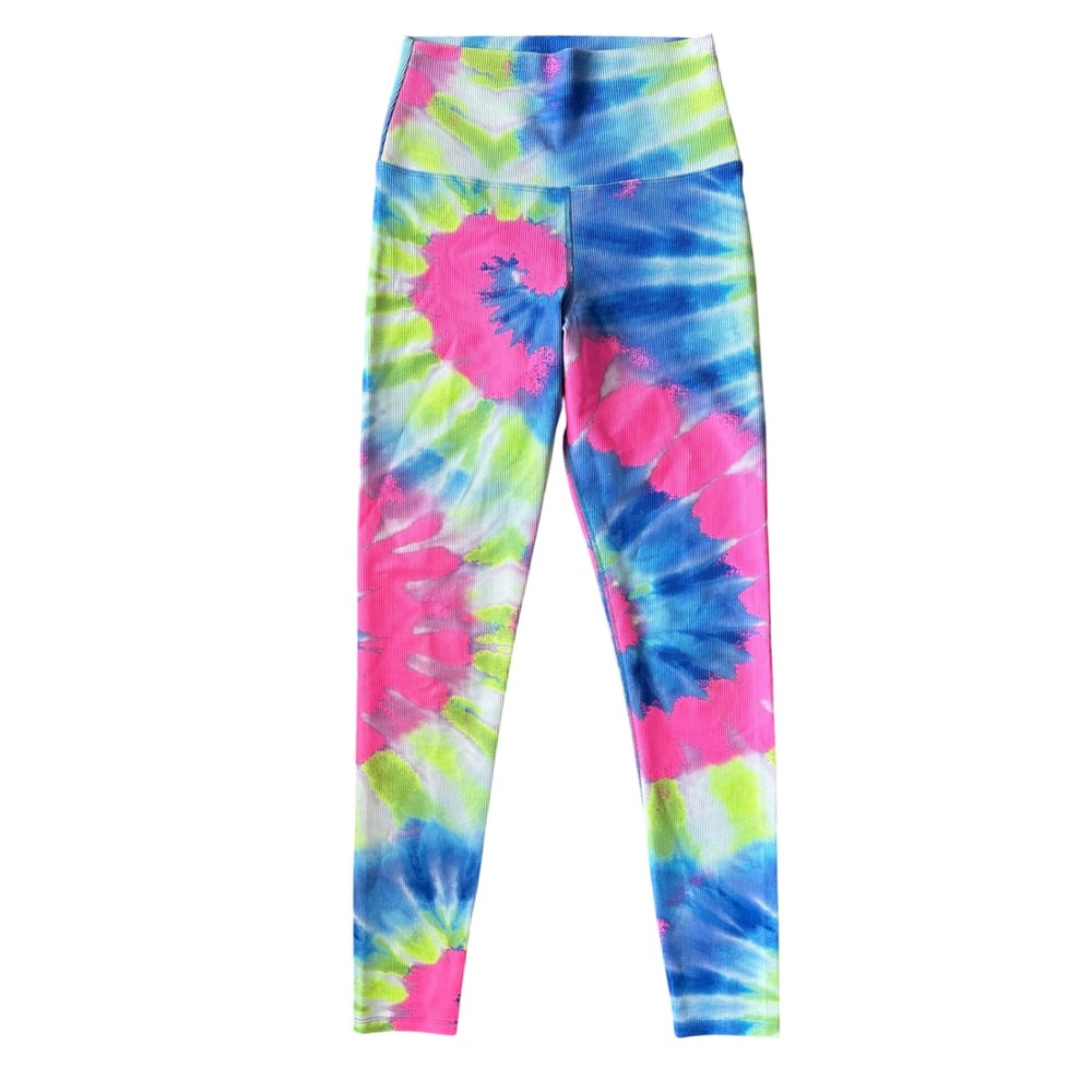 Beach Riot Anthropologie - Tie Dye‎ Ribbed Leggings (Small)